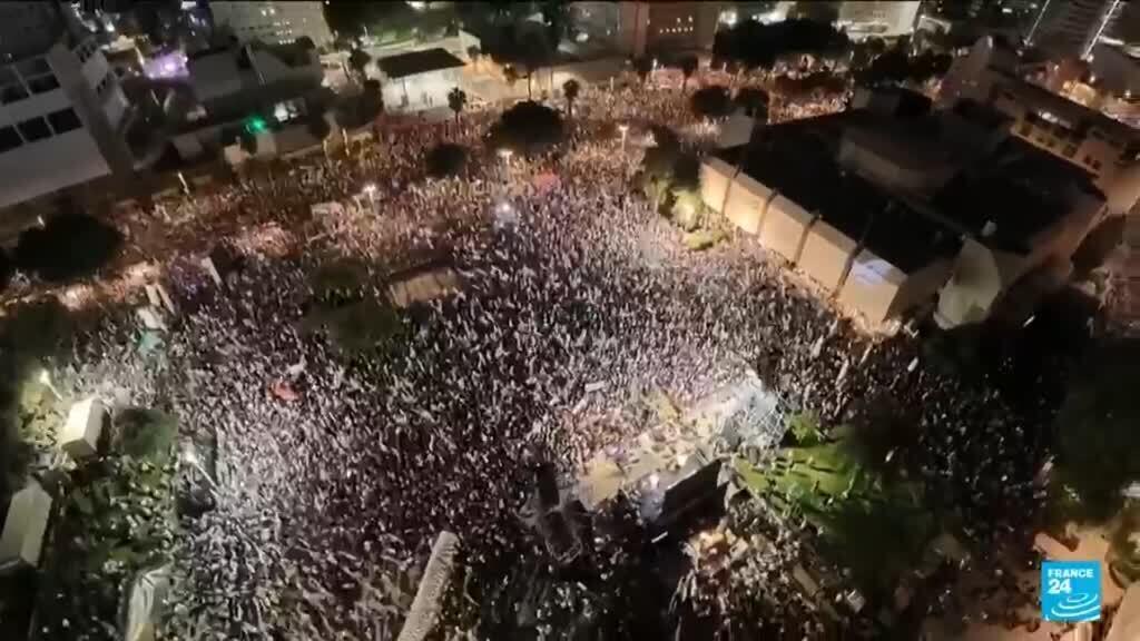 À Tel-Aviv, la gauche se mobilise contre Netanyahu à deux jours des législatives