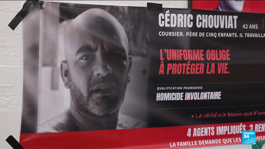 Trois policiers jugés pour homicide involontaire près de sept ans après la mort de Cédric Chouviat