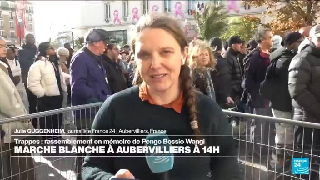 À Aubervilliers, une marche blanche en mémoire de Pengo Bossio Wangi, jeune espoir du MMA