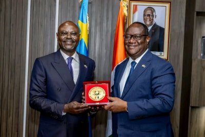 Défense:Téné Birahima Ouattara et son homologue congolais s'accordent sur la signature prochaine d'un ''accord de coopération stratégique''