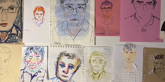 « Il y a quelque chose de très doux à esquisser le visage de quelqu’un » : les plaisirs insoupçonnés du « speed dating » dessiné