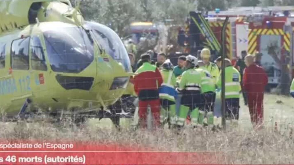 Collision entre deux trains en Espagne : l'une des pires catastrophes ferroviaires du pays