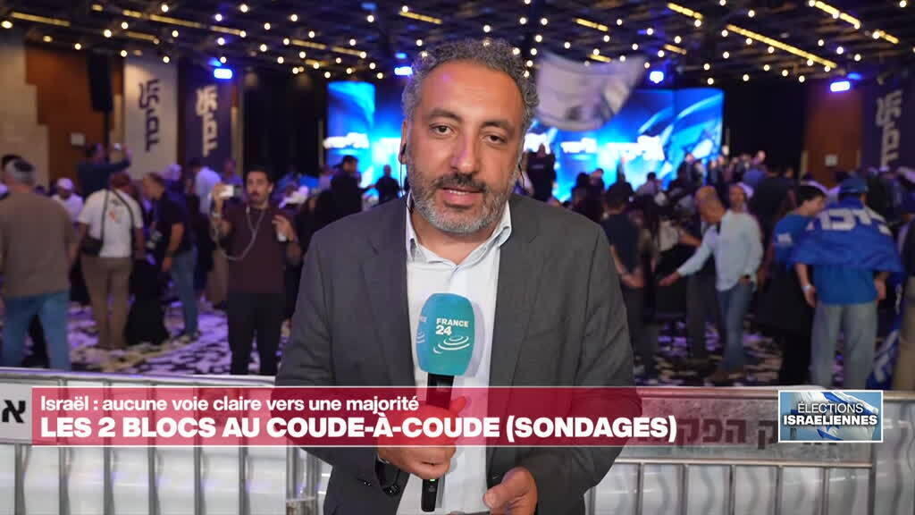 Pour Benjamin Netanyahu, ces législatives montrent "que le Likoud reste le premier parti" d'Israël