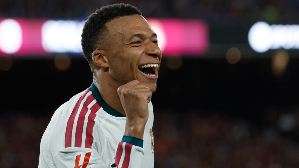 Le Real Madrid remporte le Clasico face au FC Barcelone grâce à Kylian Mbappé
