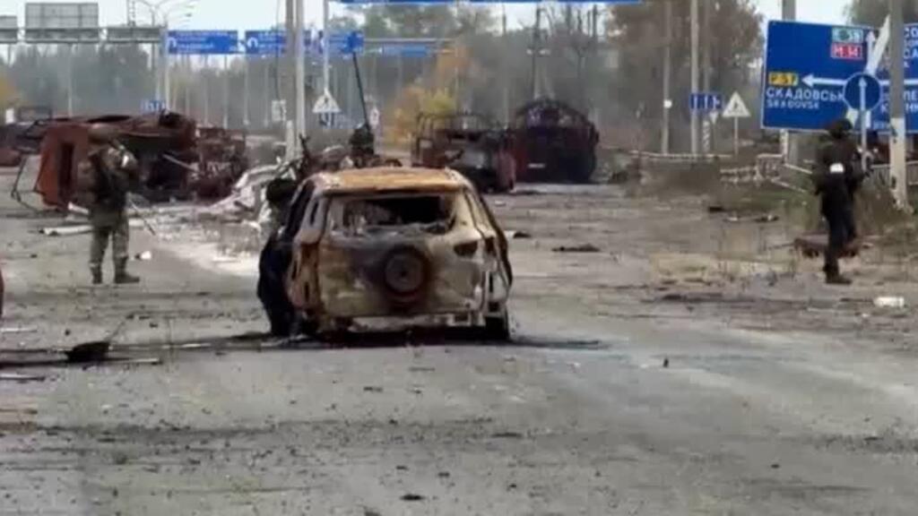 Guerre en Ukraine : la ville d'Olechky isolée, en proie à une crise humanitaire