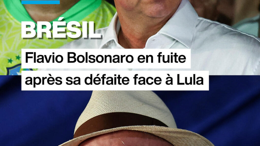 Brésil : Flavio Bolsonaro en fuite après sa défaite face à Lula