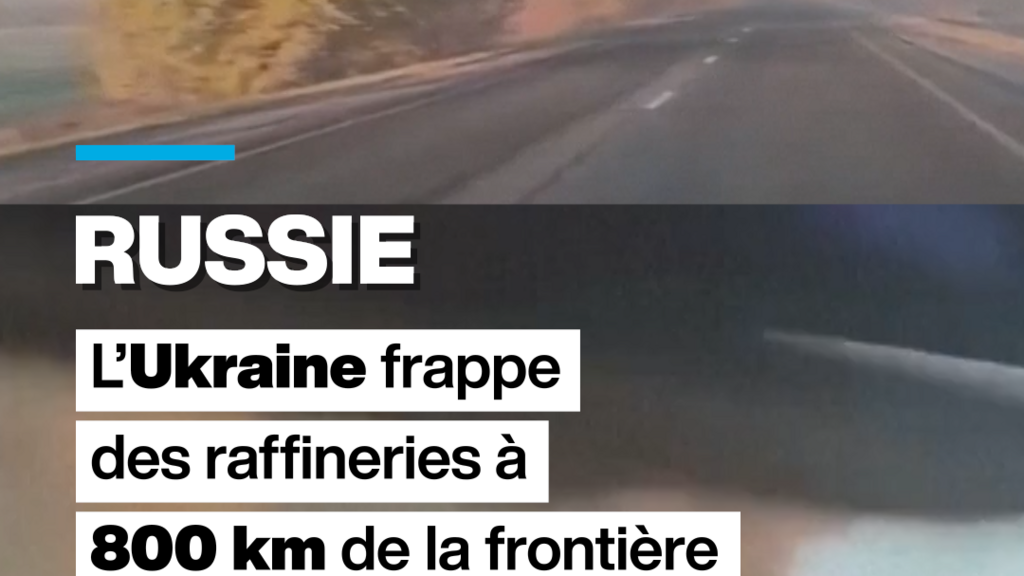 Russie : des drones ukrainiens frappent des raffineries, selon un responsable russe