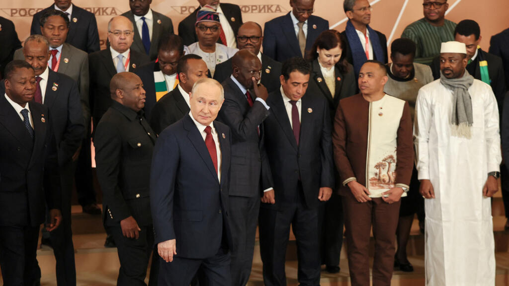 Sommet Russie-Afrique: Poutine vante une conception de l'ordre mondial avec plus de place pour le continent