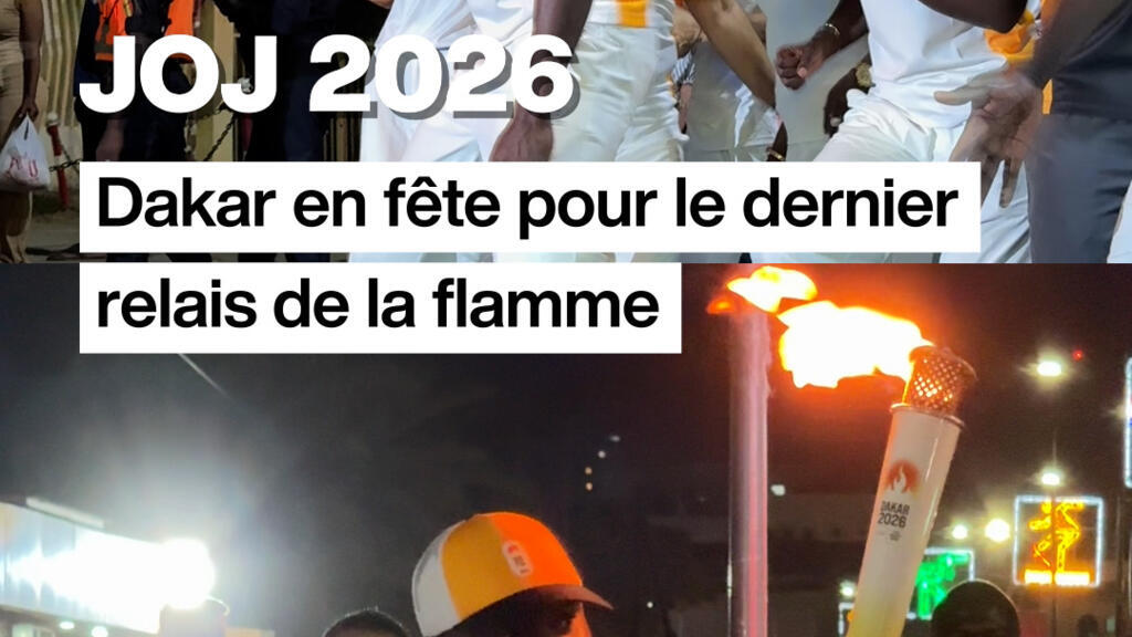 JOJ 2026 : Dakar en fête pour le dernier relais de la flamme 🇸🇳🔥