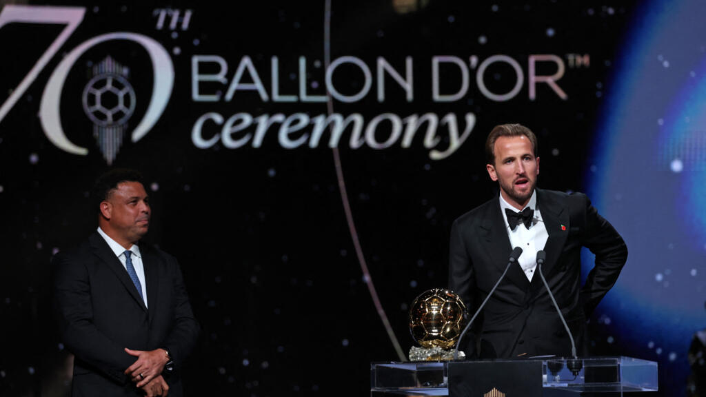 L'Anglais Harry Kane remporte le Ballon d'Or 2026