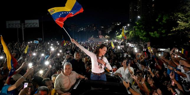 Venezuela : Corina Machado se dit prête à rencontrer Delcy Rodriguez, qui dénonce son « show »